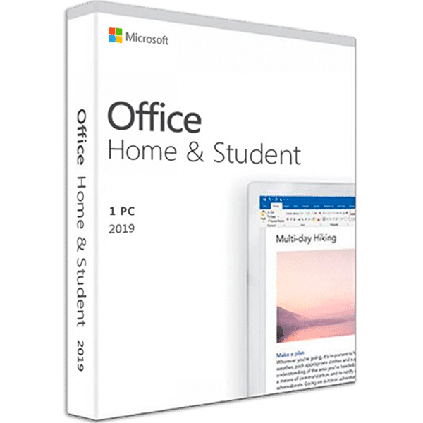 User friendly MS Office 2019 Home and Student