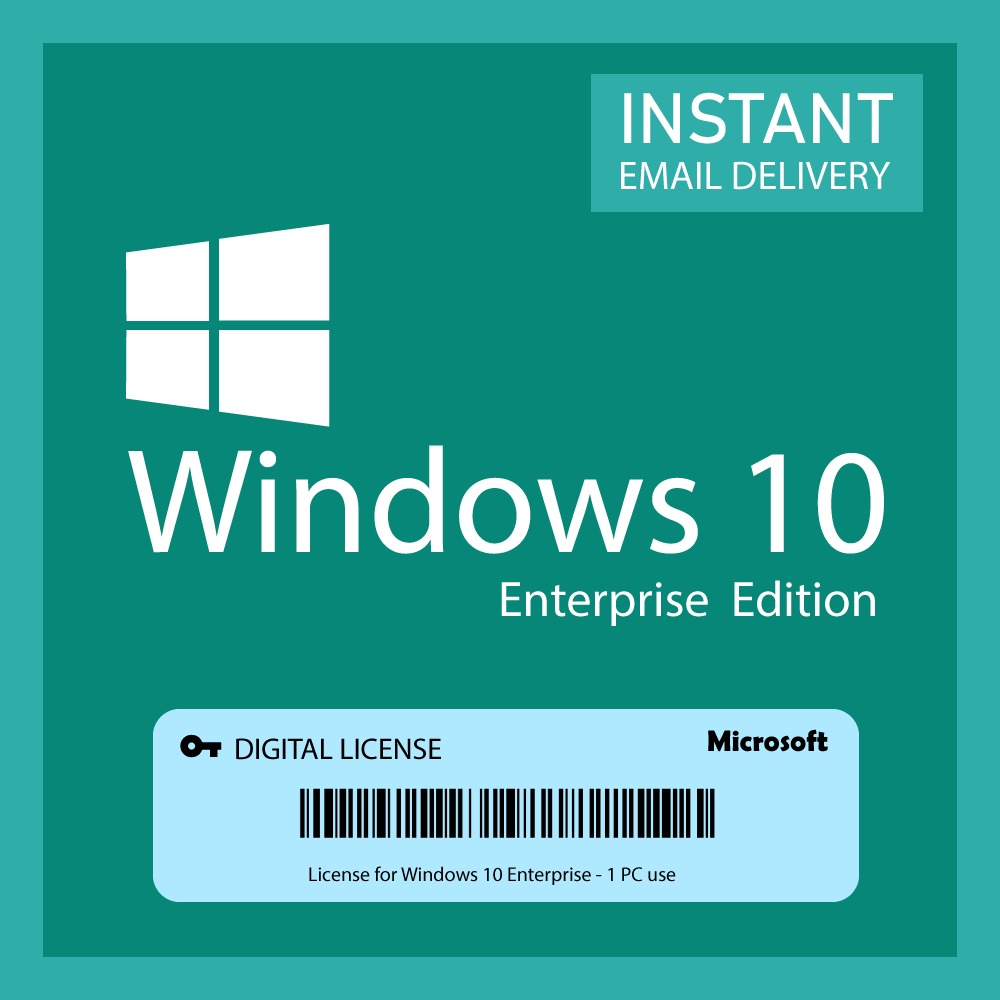 install windows 10 pro with enterprise key