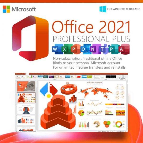 Microsoft Office Professional Plus 2021 Product Activation Key