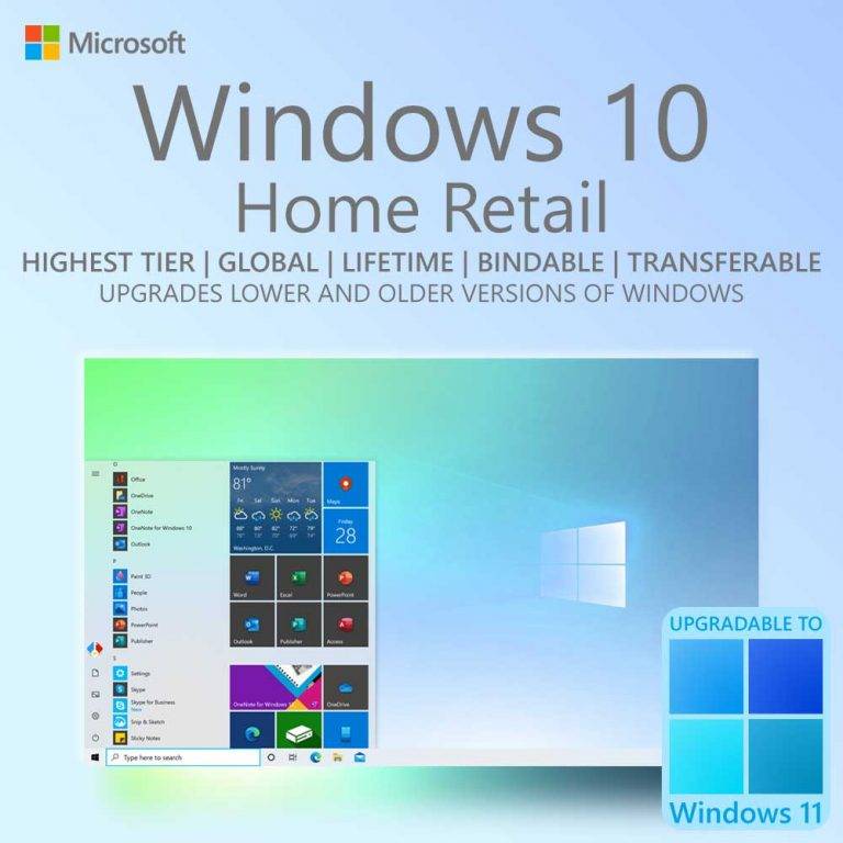 windows 10 home 64 bit key